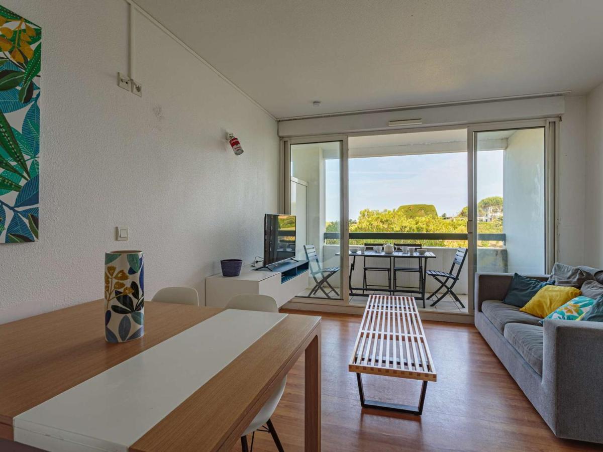 Apercu Mer: Bel Appartement Avec Piscine, Tennis Et Proche Plage - Fr-1-3-450 Bidart Buitenkant foto