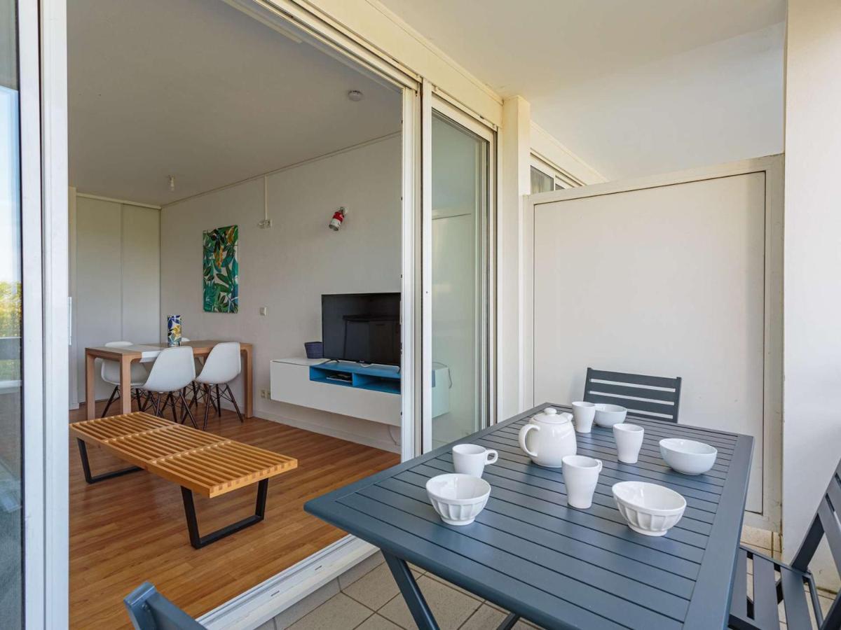 Apercu Mer: Bel Appartement Avec Piscine, Tennis Et Proche Plage - Fr-1-3-450 Bidart Buitenkant foto