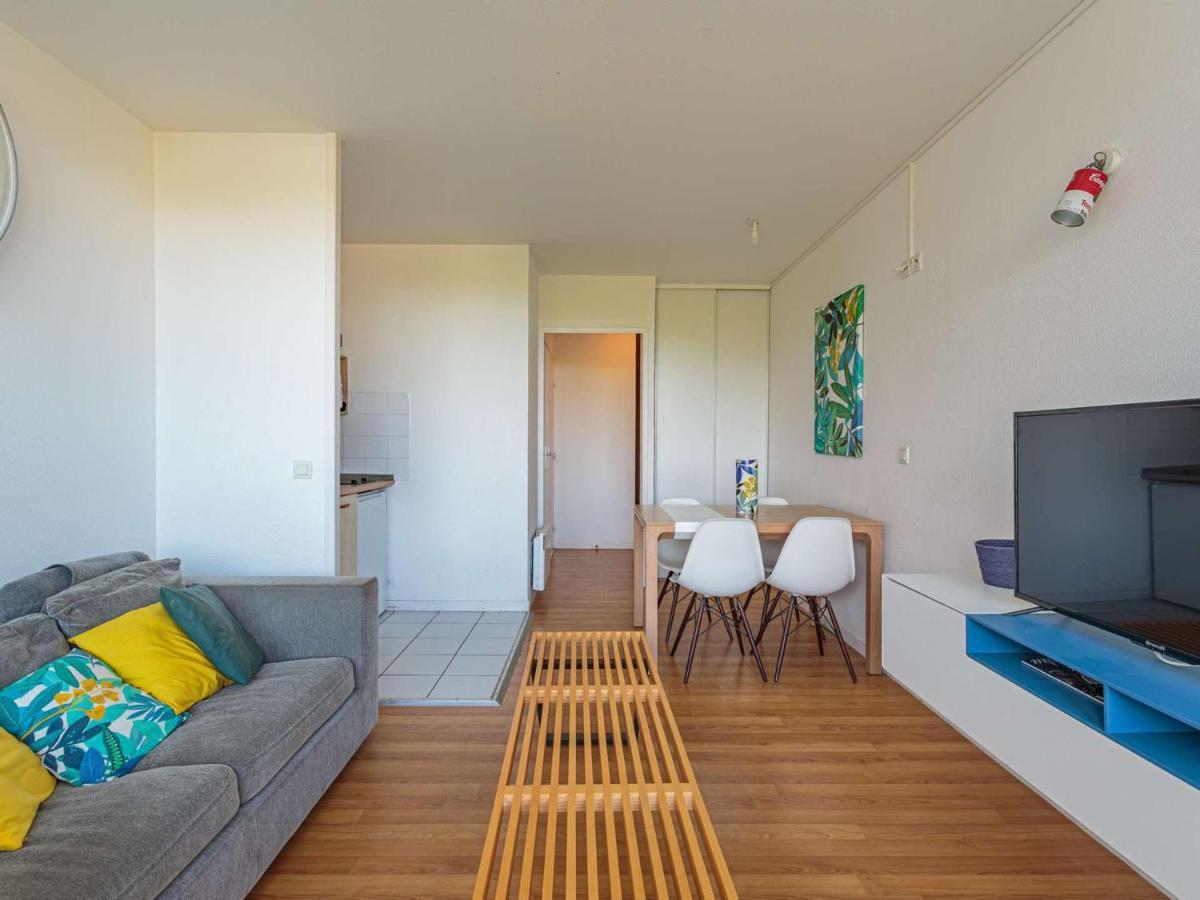 Apercu Mer: Bel Appartement Avec Piscine, Tennis Et Proche Plage - Fr-1-3-450 Bidart Buitenkant foto